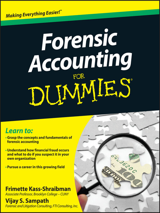 Title details for Forensic Accounting For Dummies by Frimette Kass-Shraibman - Available